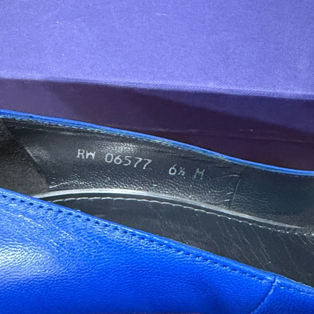 Stuart Weitzman Blue Heels - Picture 7 of 7